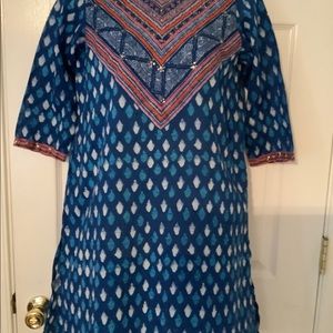 Pakistani designer shalwar kameez